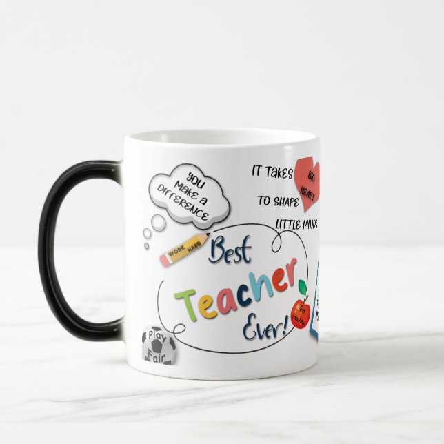 Caneca Mágica melhor professor de sempre (Esquerda)
