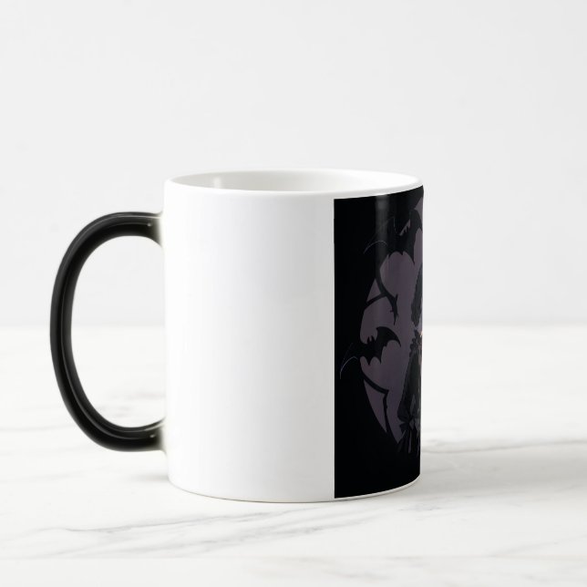 Caneca Mágica menina do halloween (Esquerda)