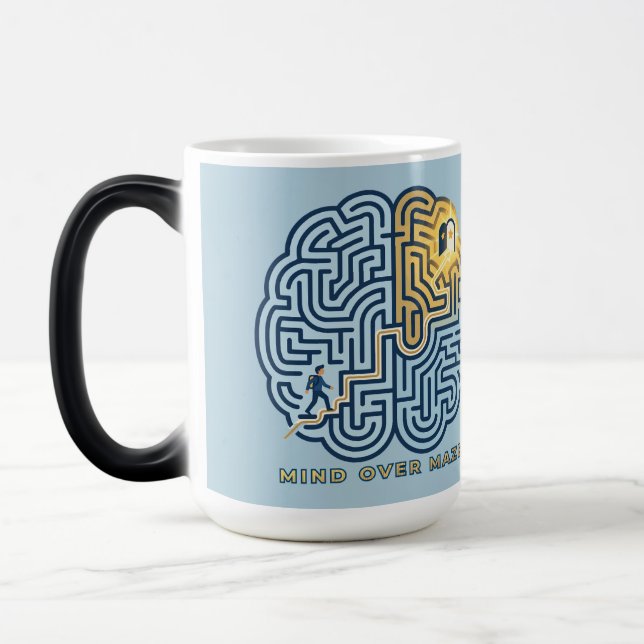 Caneca Mágica Mente Sobre Labirinto – Labirinto Cerebral Inspira (Esquerda)