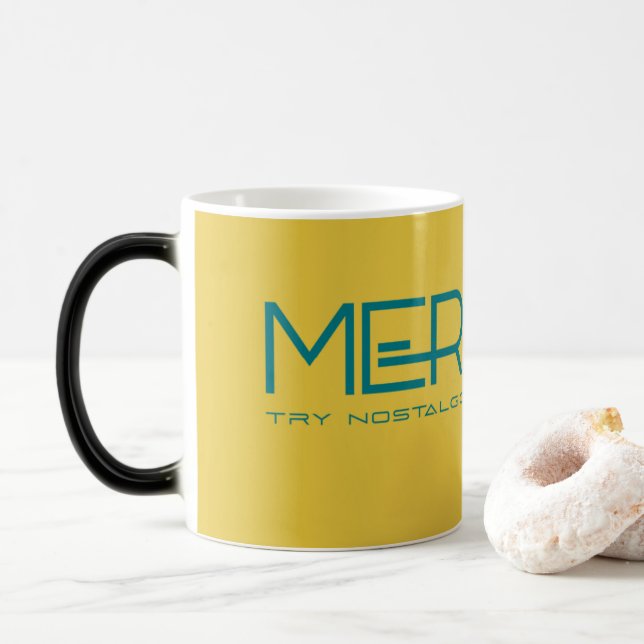 CANECA MÁGICA MERFOOS MUG (Com Donut)
