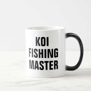 Caneca Mágica Mestre da Pesca de Koi