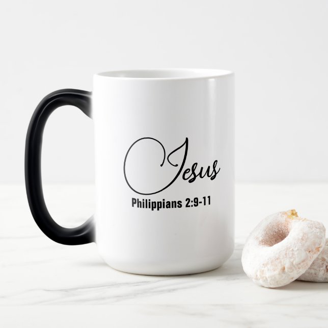 Caneca Mágica Meu Coração Pertence A Jesus Mug (Com Donut)