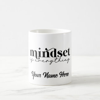 Caneca Mágica Mindset Personalizar Mugs de Tumbler Personalizado