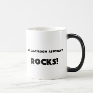 Caneca Mágica MINHAS ROCHAS do assistente da sala de aula!