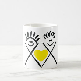 Caneca Mágica Minimal Friends – Arte Linear