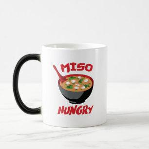 Caneca Mágica Miso Hungry Funny Comida Kawaii