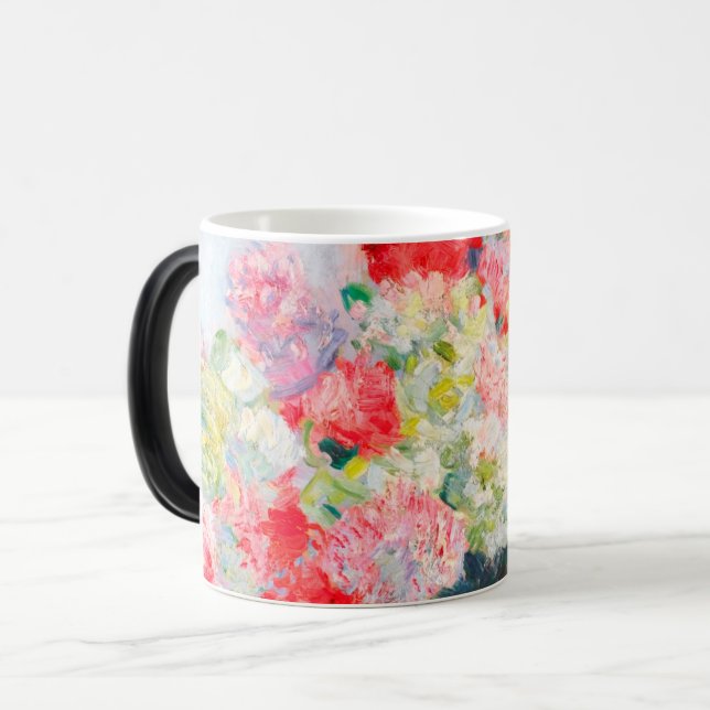 Caneca Mágica Monet Peonies (Frente Esquerda)