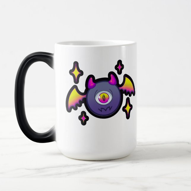Caneca Mágica Monstro de Olhos (Esquerda)