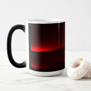 Caneca Mágica Morango E Luzes Negras