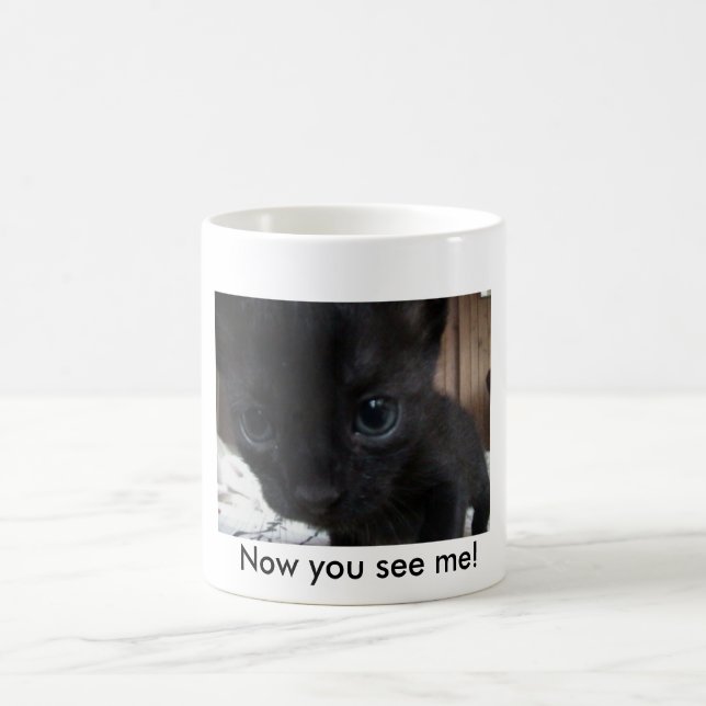 Caneca Mágica Morphing do gatinho (Centro)