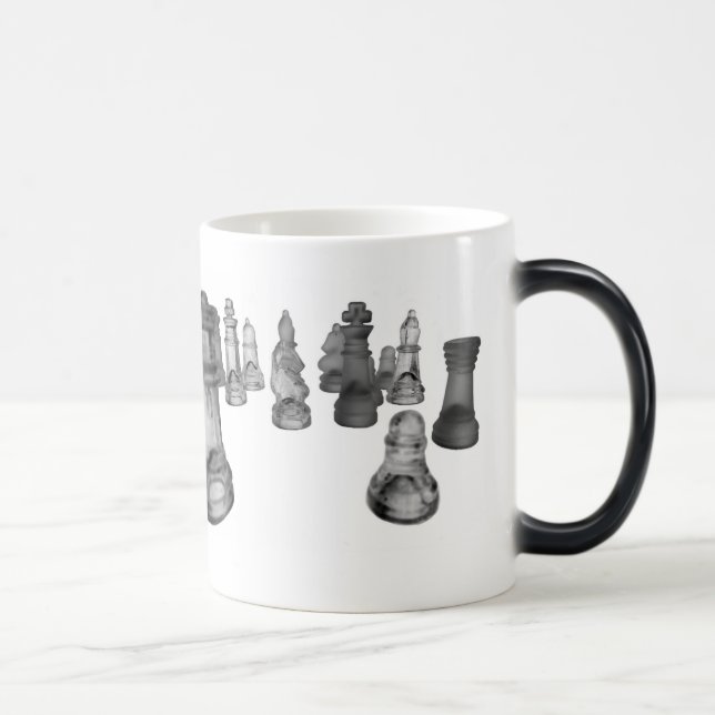 Caneca Mágica Morphing Mug Chess Image (Direita)