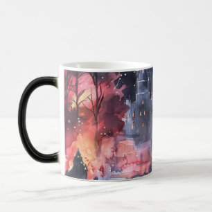 Caneca Mágica Morphing Watercolor Halloween Mug