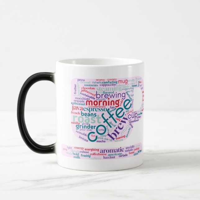 Caneca Mágica Motivação de Bebês de Café (Esquerda)