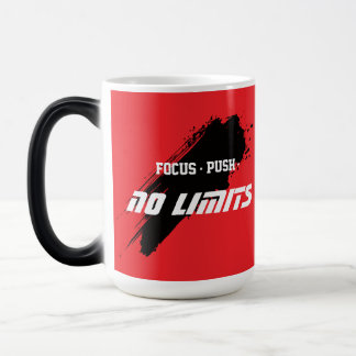 Caneca Mágica Motivational Fitness Red