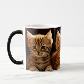 Caneca Mágica Mug"Adorable Kittens Morphing Mug"