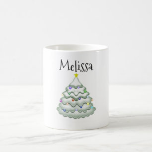Caneca Mágica Mug/Árvore de Morphing de Natal Personalizado