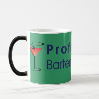 Caneca Mágica Mug De Café Da Escola De Bartender Profissional