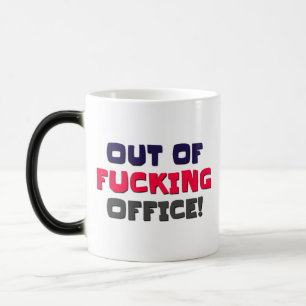 Caneca Mágica Mug de café fora do escritório