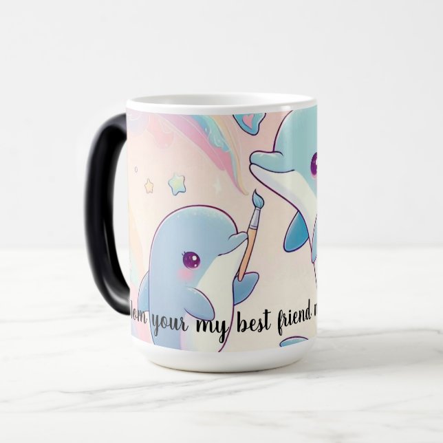 Caneca Mágica Mug mãezinha (Frente Esquerda)