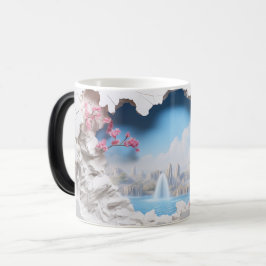 Caneca Mágica Mug Magic 3D Landscape