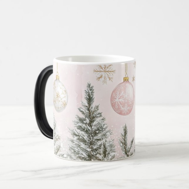 Caneca Mágica Mug Magic Festive Vintage Christmas (Frente Esquerda)