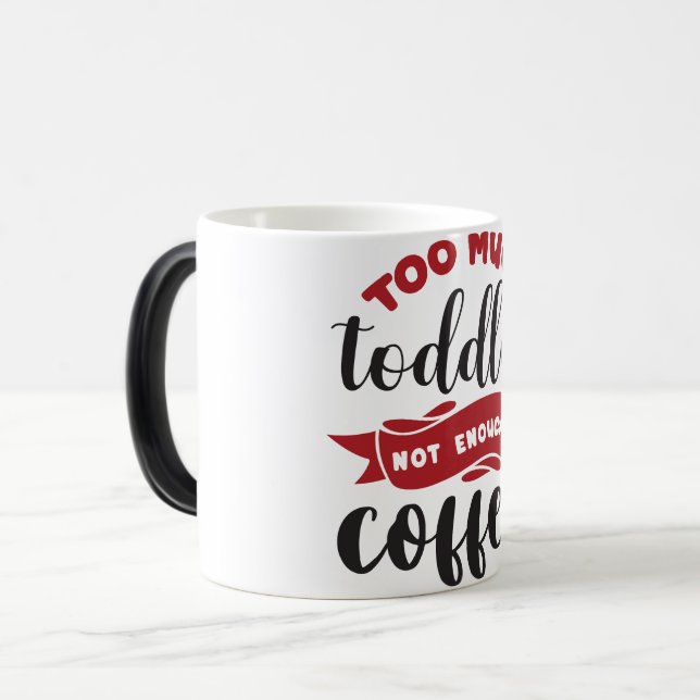 Caneca Mágica Mug Magic Funny Office Coffee Quotes (Frente Esquerda)