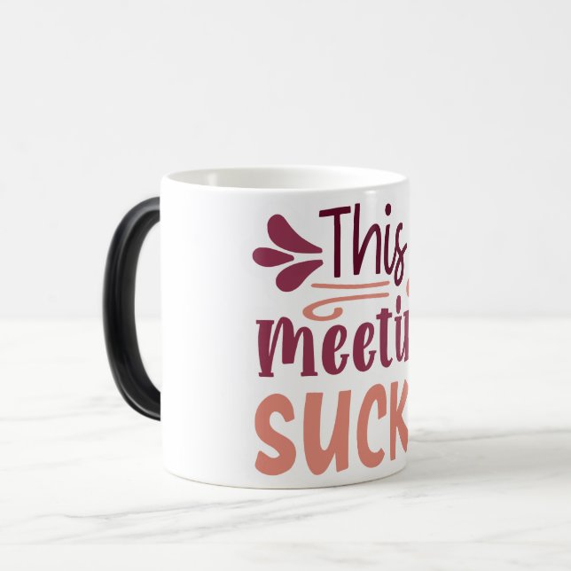Caneca Mágica Mug Magic Funny Office Coffee Quotes (Frente Esquerda)