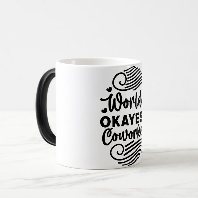 Caneca Mágica Mug Magic Funny Office Coffee Quotes (Frente Esquerda)