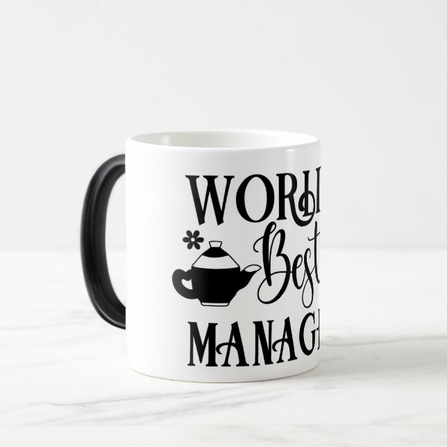 Caneca Mágica Mug Magic Funny Office Coffee Quotes (Frente Esquerda)