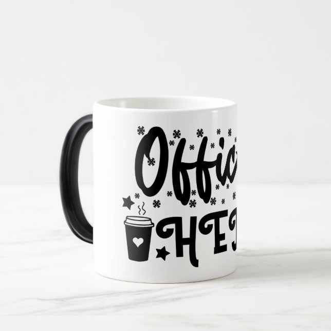 Caneca Mágica Mug Magic Funny Office Coffee Quotes (Frente Esquerda)