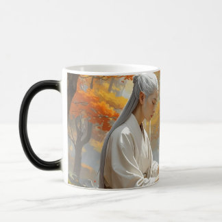 Caneca Mágica Mug - "Méditation au cœur de l’automne éternel" 
