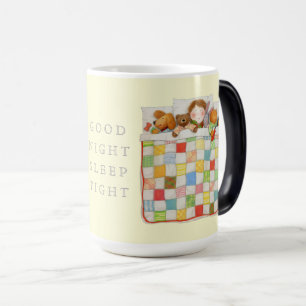 Caneca Mágica Mug Morphing Alto - COZY QUILT - Amarelo