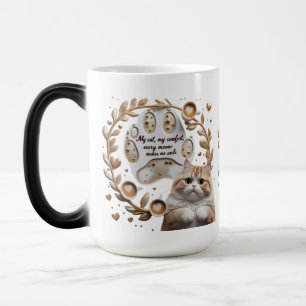 Caneca Mágica Mug Morphing de conforto Gato - 15 oz Mágico
