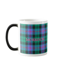 Mug - Xadrez de Tartan MORRISON, "Antigo Verde"