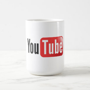 Caneca Mágica Mug YouTube de alta qualidade