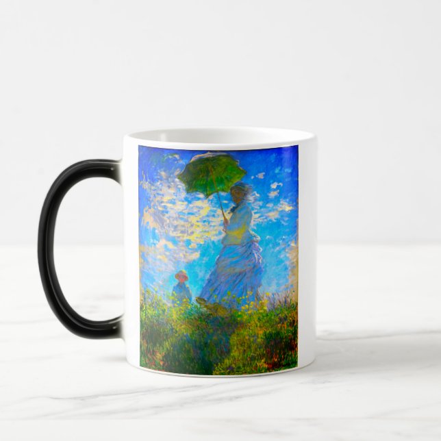 Caneca Mágica Mulher Monet com Parasol (Esquerda)