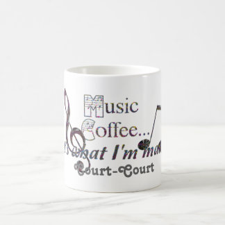 Caneca Mágica Música & café