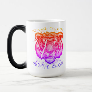 Caneca Mágica Não brinque com o gatinho