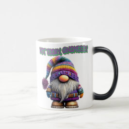Caneca Mágica Não Hoje Gnome-Natal Gnome