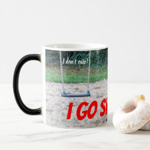 Caneca Mágica Não me importo! Eu vou cantar!