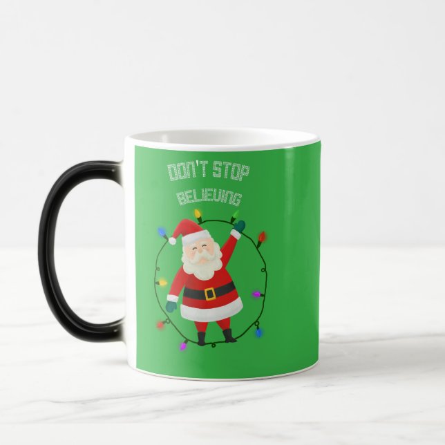 Caneca Mágica não pare de acreditar (Esquerda)