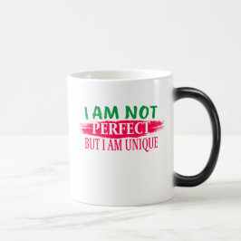 Caneca Mágica Não sou perfeito, mas sou único