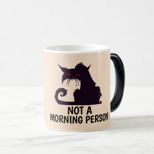 CANECA MÁGICA NÃO UMA PESSOA DE MANHÃ QUE TOMA CAFÉ MUGS