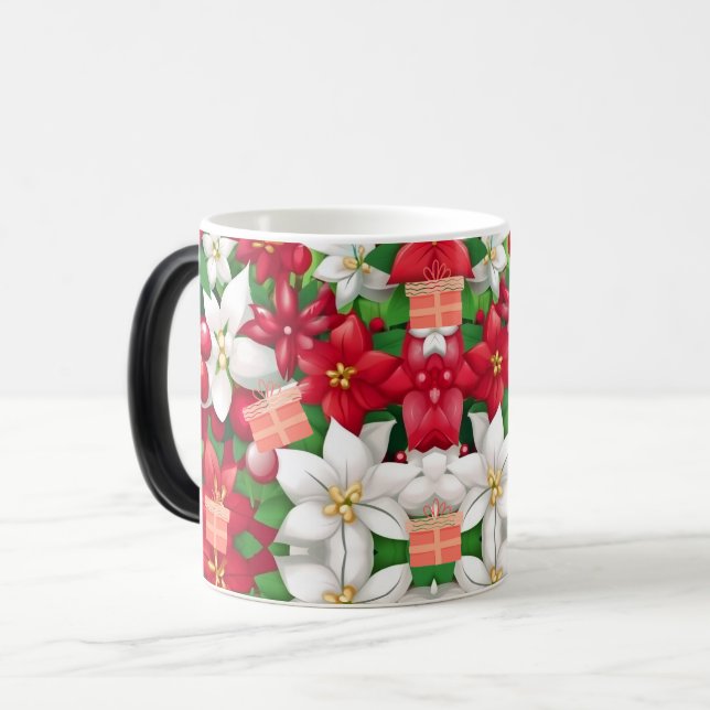 Caneca Mágica natal (Frente Esquerda)