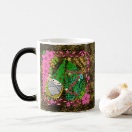 CANECA MÁGICA NATAL DE MERCADORIAS PERSONALIZADO COM ÁRVORE XMAS
