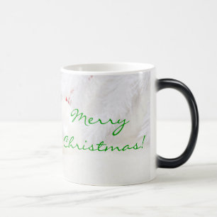 Caneca Mágica Natal Vermelho e Branco Feliz Natal I
