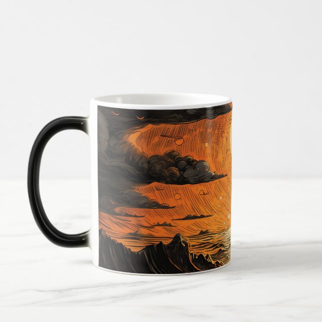 Caneca Mágica Navegação à noite (Esquerda)
