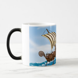 Caneca Mágica Navio de Viking
