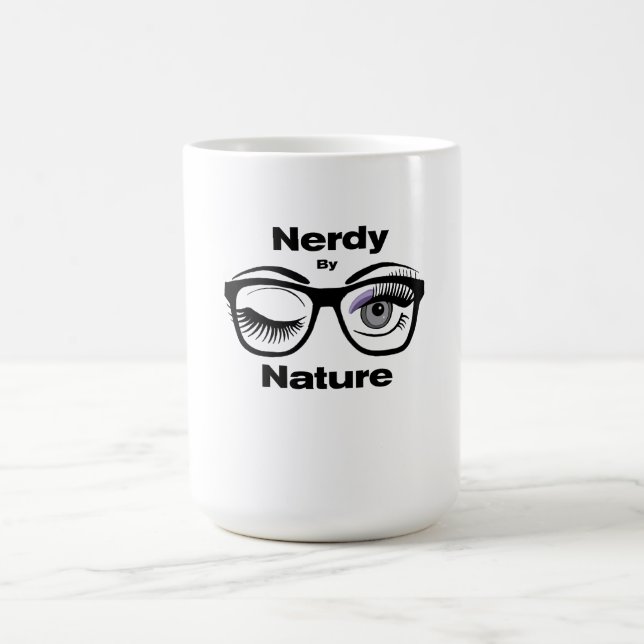 Caneca Mágica Nerdy pela Nature Funny Geek com Óculos (Center)