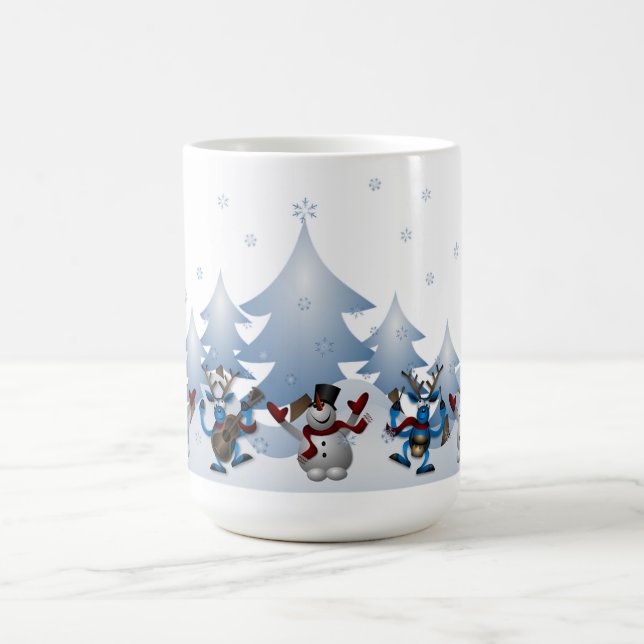 Caneca Mágica Neves, Árvores de Natal e Neve (Center)